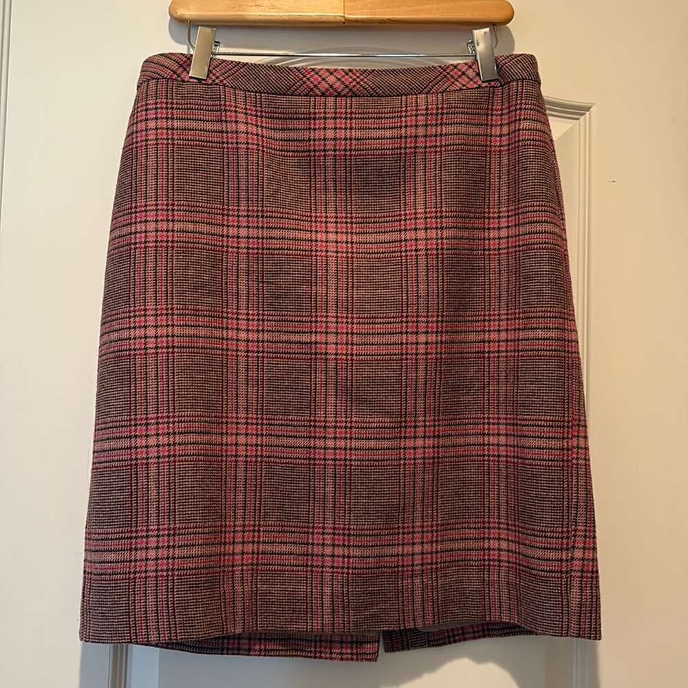 Talbots Glen Plaid Skirt